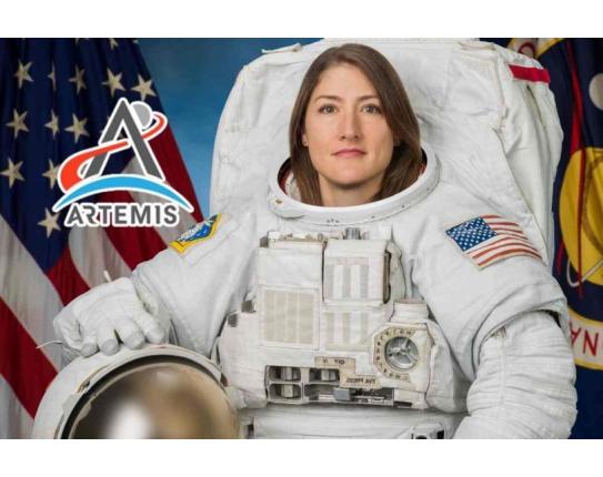 Christina Koch, la primera mujer en ir a la Luna
